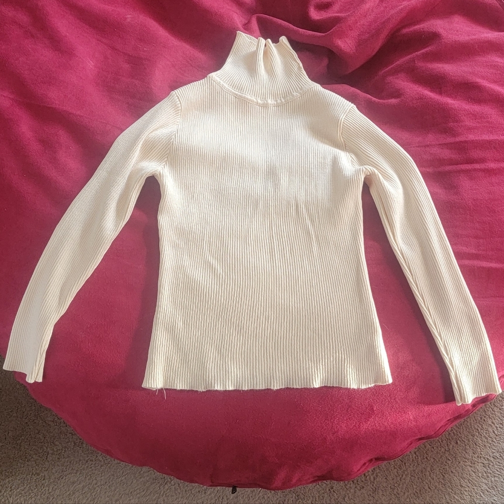 Jon & Anna Cream Knit Sweater
